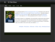 Tablet Screenshot of chenyilei.net